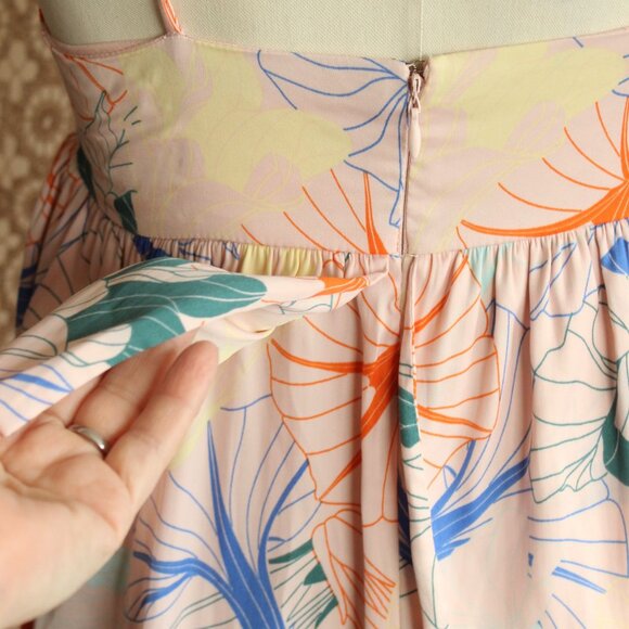 Alice & UO, Anthropologie, Heaven Ruffle Dress, Size 2, Babydoll style - Picture 11 of 12